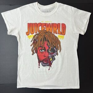 Juice‎ World 999 Tshirt Size S White Graphic Dopamine